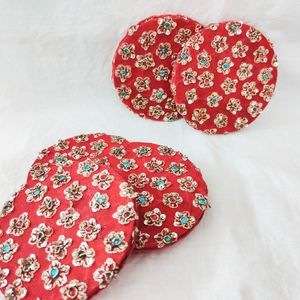 Embellished coasters